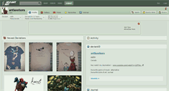 Desktop Screenshot of antiaxelsora.deviantart.com