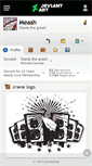 Mobile Screenshot of meash.deviantart.com