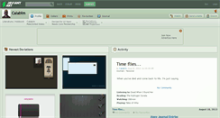 Desktop Screenshot of calabim.deviantart.com