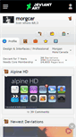 Mobile Screenshot of morgcar.deviantart.com