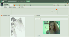 Desktop Screenshot of kittidna.deviantart.com