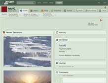 Tablet Screenshot of kata92.deviantart.com