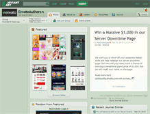 Tablet Screenshot of envatoauthors.deviantart.com