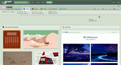 Desktop Screenshot of kbabz.deviantart.com
