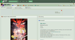 Desktop Screenshot of light-sabe-r.deviantart.com