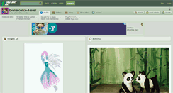 Desktop Screenshot of evanescence-4-ever.deviantart.com