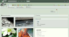 Desktop Screenshot of ergh.deviantart.com