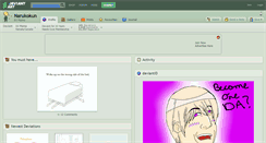 Desktop Screenshot of narukokun.deviantart.com