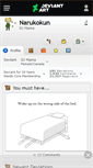 Mobile Screenshot of narukokun.deviantart.com