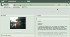 Desktop Screenshot of fenix27.deviantart.com
