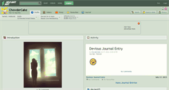 Desktop Screenshot of chowdercake.deviantart.com