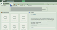 Desktop Screenshot of lurker60031.deviantart.com