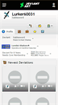 Mobile Screenshot of lurker60031.deviantart.com