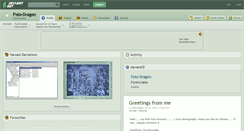 Desktop Screenshot of foto-dragon.deviantart.com