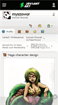 Mobile Screenshot of myszowor.deviantart.com