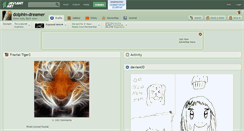 Desktop Screenshot of dolphin-dreamer.deviantart.com