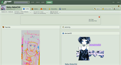 Desktop Screenshot of neko-nekochii.deviantart.com