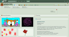 Desktop Screenshot of jayfeatherxstick.deviantart.com