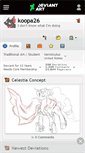 Mobile Screenshot of koopa26.deviantart.com