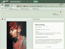 Tablet Screenshot of jannix.deviantart.com