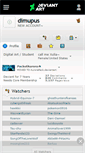 Mobile Screenshot of dimupus.deviantart.com