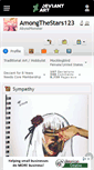 Mobile Screenshot of amongthestars123.deviantart.com