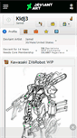 Mobile Screenshot of kidj3.deviantart.com