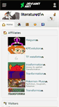 Mobile Screenshot of literaturetf.deviantart.com