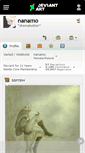 Mobile Screenshot of nanamo.deviantart.com
