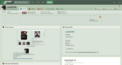 Desktop Screenshot of cassie998.deviantart.com