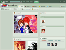 Tablet Screenshot of khrcrackrp.deviantart.com