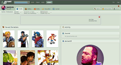 Desktop Screenshot of jomjom.deviantart.com