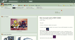 Desktop Screenshot of black-cynder.deviantart.com