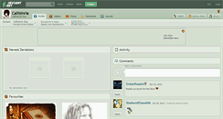 Desktop Screenshot of callisinria.deviantart.com