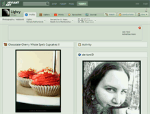 Tablet Screenshot of lighry.deviantart.com