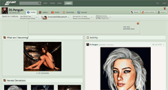 Desktop Screenshot of ds-penguin.deviantart.com