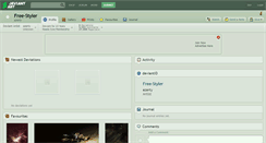 Desktop Screenshot of free-styler.deviantart.com