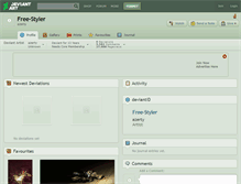 Tablet Screenshot of free-styler.deviantart.com