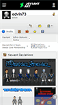 Mobile Screenshot of edvin73.deviantart.com