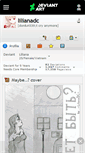 Mobile Screenshot of lilianadc.deviantart.com