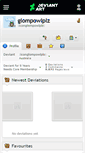 Mobile Screenshot of glompowlplz.deviantart.com