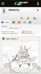 Mobile Screenshot of dmitriyu.deviantart.com