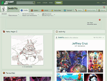Tablet Screenshot of dmitriyu.deviantart.com