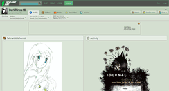 Desktop Screenshot of darkrinoa18.deviantart.com