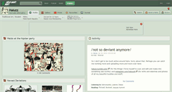 Desktop Screenshot of haluzz.deviantart.com
