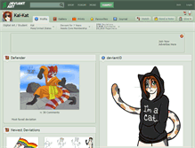 Tablet Screenshot of kai-kat.deviantart.com