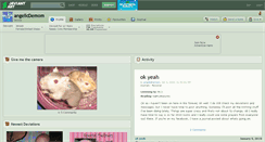 Desktop Screenshot of angelicdemom.deviantart.com
