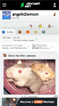 Mobile Screenshot of angelicdemom.deviantart.com