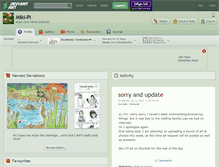 Tablet Screenshot of miki-pi.deviantart.com