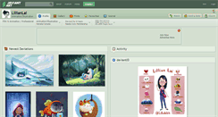 Desktop Screenshot of lillianlai.deviantart.com